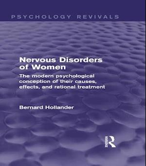 Nervous Disorders of Women (Psychology Revivals)