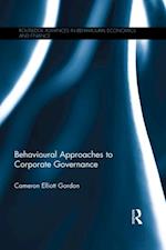 Behavioural Approaches to Corporate Governance