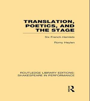 Translation, Poetics, and the Stage