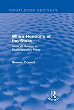 When Honour's at the Stake (Routledge Revivals)