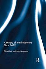 A History of British Elections since 1689