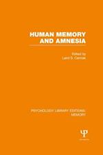 Human Memory and Amnesia (PLE: Memory)