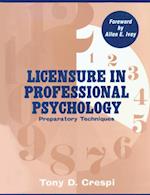 Licensure In Professional Psychology