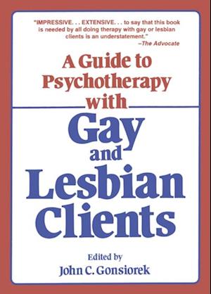 Guide To Psychotherapy With Gay & Lesbian Clients,A