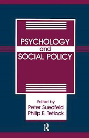 Psychology And Social Policy