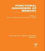 Functional Disorders of Memory (PLE: Memory)