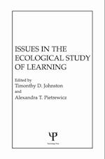 Issues in the Ecological Study of Learning