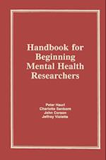 Handbook for Beginning Mental Health Researchers