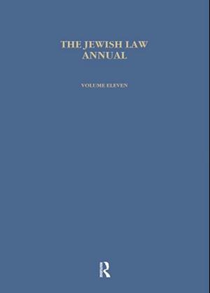 Jewish Law Annual (Vol 11)