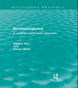 Econometrics (Routledge Revivals)