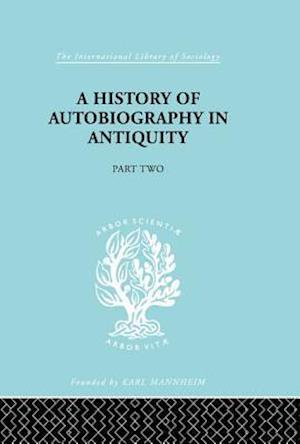 History of Autobiography in Antiquity