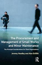 Procurement and Management of Small Works and Minor Maintenance