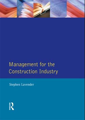 Management for the Construction Industry