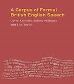 A Corpus of Formal British English Speech