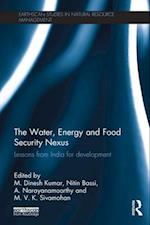 The Water, Energy and Food Security Nexus