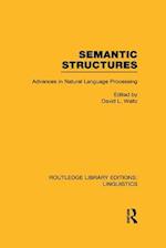 Semantic Structures (RLE Linguistics B: Grammar)