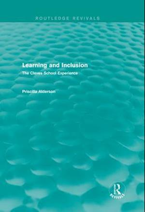 Learning and Inclusion (Routledge Revivals)