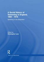 Social History of Swimming in England, 1800 - 1918