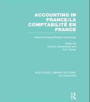 Accounting in France (RLE Accounting)