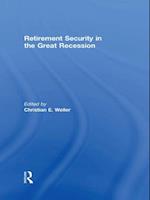 Retirement Security in the Great Recession