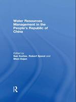 Water Resources Management in the People's Republic of China