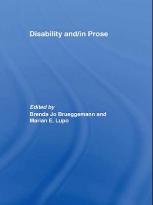 Disability and/in Prose