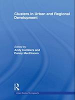 Clusters in Urban and Regional Development