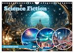 SCIENCE FICTION Life on distant planets (Wall Calendar 2025 DIN A4 landscape), CALVENDO 12 Month Wall Calendar