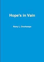 Hope's in Vain