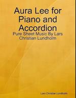 Aura Lee for Piano and Accordion - Pure Sheet Music By Lars Christian Lundholm