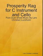 Prosperity Rag for C Instrument and Cello - Pure Duet Sheet Music By Lars Christian Lundholm