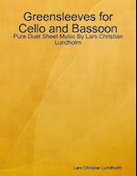 Greensleeves for Cello and Bassoon - Pure Duet Sheet Music By Lars Christian Lundholm