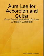 Aura Lee for Accordion and Guitar - Pure Duet Sheet Music By Lars Christian Lundholm