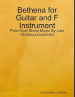 Bethena for Guitar and F Instrument - Pure Duet Sheet Music By Lars Christian Lundholm