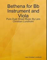 Bethena for Bb Instrument and Viola - Pure Duet Sheet Music By Lars Christian Lundholm