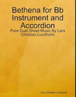 Bethena for Bb Instrument and Accordion - Pure Duet Sheet Music By Lars Christian Lundholm