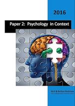 Paper 2 - Psychology in Context 