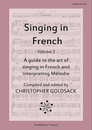 Singing in French, volume 2 - lower voices