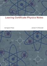Leaving Certificate Physics Notes