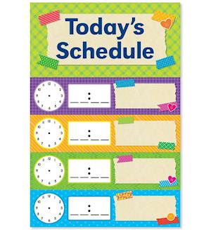 Tape It Up! Schedule Mini Bulletin Board