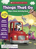 Things That Go Wipe-Clean Activity Book