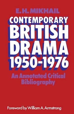 Contemporary British Drama 1950-1976