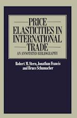 Price Elasticities in International Trade