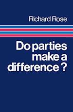 Do Parties Make a Difference?