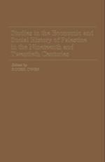 Studies in the Economic and Social History of Palestine in the Nineteenth and Twentieth Centuries