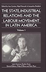 State, Industrial Relations and the Labour Movement in Latin America