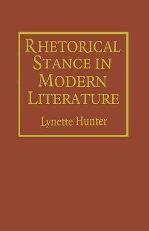 Rhetorical Stance in Modern Literature