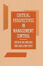 Critical Perspectives in Management Control