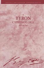 Byron Chronology