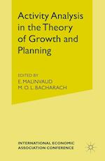 Activity Analysis in the Theory of Growth and Planning